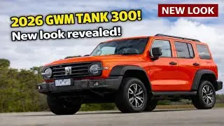 2026 Gwm tank 300 new look revealed.
