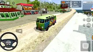 🚌⚡Volkswagen Matador Bus Snake Curve Road Driving Curvy Road Both Side Ditch😱Fast Driving Challenge🚍