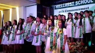 Hillcrest Grade 10 Class of 2015-2016: Graduation Song (Personal Phone video capture)