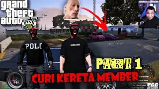 🔴 GTA V | Chiko Dua Beradik Salah Curi Kereta LAWAK PART 1
