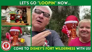 CHRISTMAS AT DISNEY&rsquo;S FORT WILDERNESS | loopin at Fort Wilderness | Traveling Around Disney