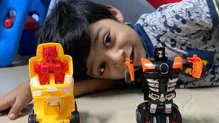 Transformer Car 🚘 / 2 in 1 Robot Car/Unboxing and Toy Review / Transforming Vehicles for Kids