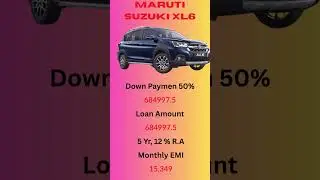 How Much Salary You Need to Buy Maruti Suzuki XL6? 💸🚗 | XL6 Car EMI Breakdown