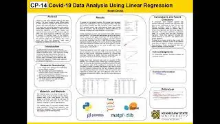 Undergraduate Capstone Project 6: Covid-19 Data Analysis - Regression