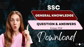 How to download SSC G.K ( General Knownledge ) FREE PDF download