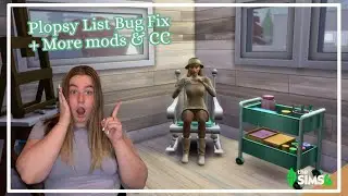 🧠New Sims 4 Mods! Overthinker Trait, Plopsy Fix 🧵 + Cute Crochet Rugs &🎃 Halloween Welcome Mats