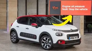 &ldquo;Engine oil pressure fault, Stop the vehicle&rdquo; warning in Citroen / Peugeot