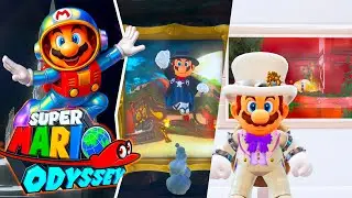 Super Mario Odyssey #25 - Caminos Secretos (Cuadros) y Pistas Artísticas (Fotos) Switch 2