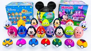 UNBOXING DISNEY Pokemon SQUISHY Mystery Toys Series ASMR | NO TALKING