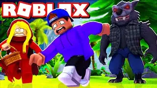 SAVE RIDING HOOD FROM THE BIG BAD WOLF! Roblox Riding Hood | Roblox Camping