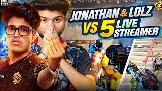 LOLZZZ GAMING VS 5 LIVE STREAMERS FIGHT| LoLzzz Gaming vs Streamer 😱