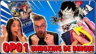 Ouverture OP01 ONE PIECE CARD GAME 🔥On tire l'une des MEILLEURS CARTES !! 🔥 La chance du débutant ??