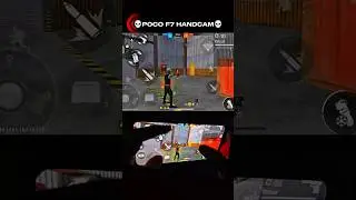 📱POCO F7 FF handcam#freefire#handcam