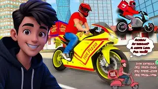 TODAY I WILL DELIVER FOOD BY SUPER BIKE! 😱 URBAN FOOD DELIVERY BOY SIMULATOR! HINDI GAMPLAY 
