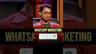 WhatsApp Marketing with Blue Tick | Shark Tank India #sharktankindia #sharktankindia2024 #shorts