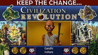 СОХРАНИТЕ СДАЧУ... - Индийское экономическое божество: победа в игре Civilization Revolution Xbox 1