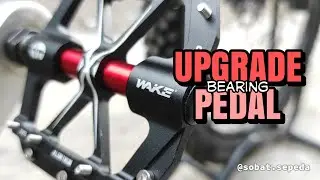 Upgrade MTB bike pedals wake pedal bearing alloy cheap