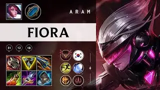 Fiora ARAM - KR Grandmaster Patch 25.23