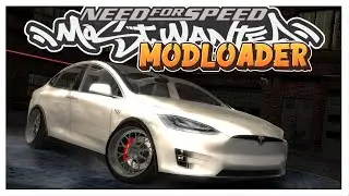 Tesla Model S Stance (2016) • Modloader Cars Gameplay • NFS Most Wanted 2005 PC