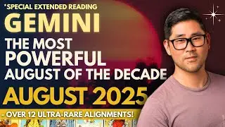 Gemini August 2025 - SCREAMING! UNBELIEVABLY RARE SPREAD, ONCE-A-LIFETIME MONTH! 🌠 Tarot Horoscope