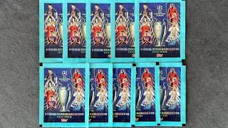 #2 Topps Uefa Champions League 24/25 Sticker Album / 10 Paket Açılış