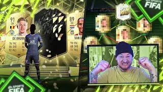PACKLUCK und GELD sorgen f&uuml;r DIESES ERSTE TEAM !😱🔥 ICON WETTBIETEN VS BROSKI 😂 FIFA 22 PACK OPENING