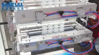25ml cleaning liquid sachet form fill seal multi-lane type packing machine