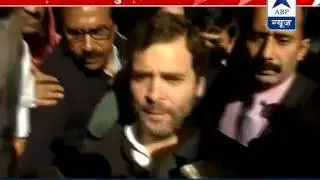 Rahul Gandhi leads Congress dharna against Modi govt's 'U-turns'