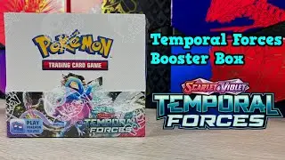 Pok&eacute;mon Opening Temporal Forces Booster Box - LOTS OF PULLS!!! 💜✨💙