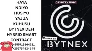 HAYA NDIYO HUSIYOYAJUA KUHUSU BYTNEX DEFI HYBRID SMART CONTRACT PROJECT 