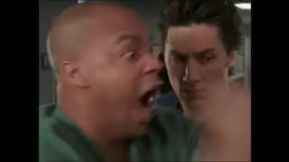 Scrubs Jd and Turk Scream