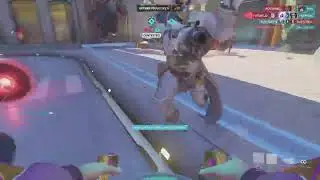Overwatch 2: I PLAYED WITH A AFK RACIST TANK!!!