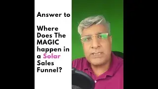 The Most Important part of a #Solar sales funnel!