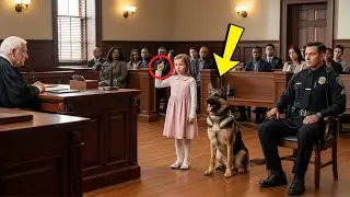 Mała dziewczynka stanęła przed sądem — dla psa K9