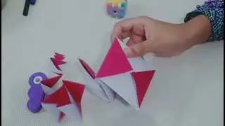 Anti stress paper toy paper craft art and craft relaxing toy