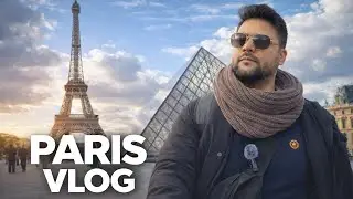 Indian travelling to PARIS 🇫🇷 from Germany 🇩🇪 | Louvre Museum, Eiffel Tower & City Walk