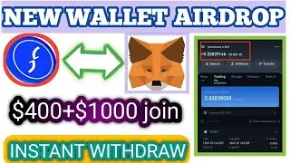 Coming chat NFT airdrop loot ! join $100  in trustwallet airdrop ! don't miss