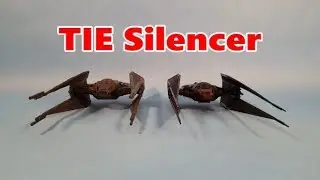 Star Wars The Last Jedi TIE Silencer Comparison
