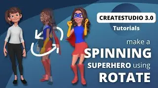 CreateStudio: Superwoman Transition (Complete Project Tutorial)