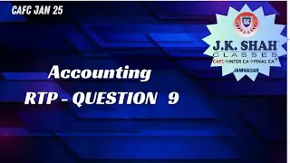 CA Foundation RTP January - 25 - ACCOUNTS -  QUESTION 9  #RTP #cafc Bills of exchange #cafoundation