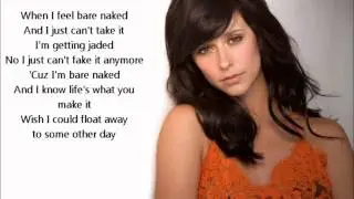 BareNaked Lyrics Video - Jennifer Love Hewitt