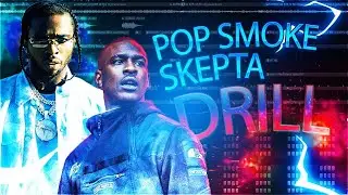 MAKING AN AGRESSIVE DRILL BEAT FOR POP SMOKE & SKEPTA
