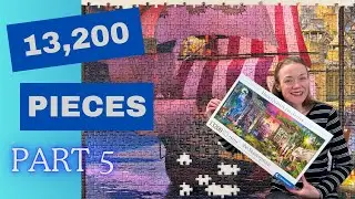 ГОЛОВОЛОМКА ИЗ 13 200 ДЕТАЛЕЙ!! Visionaria от Clementoni (Часть 5) #пазл #пазл