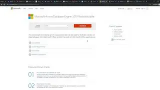 How to connect vb6.0 to ms access 2010 - 2019
