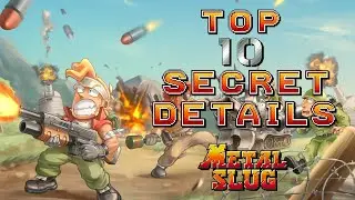 10 AMAZING Details in Metal Slug Series