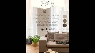 Interior design tip that will elevate your space with no effort. ✨🤝