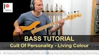Cult Of Personality - Living Colour | Bass Tutorial (Sheet + TABs)