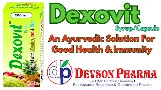Dexovit Syrup Capsule | An Ayurvedic Supplement For Your Health & Immunity | Devson Pharma