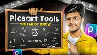 How To Use Picsart Tools || Thumbnail Designing Course In Smartphone