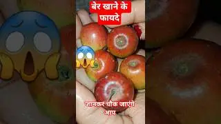 बेर खाने के फायदे! Ber Khane ke Fayde |Jujube Benefuts | Benefits of Jujube